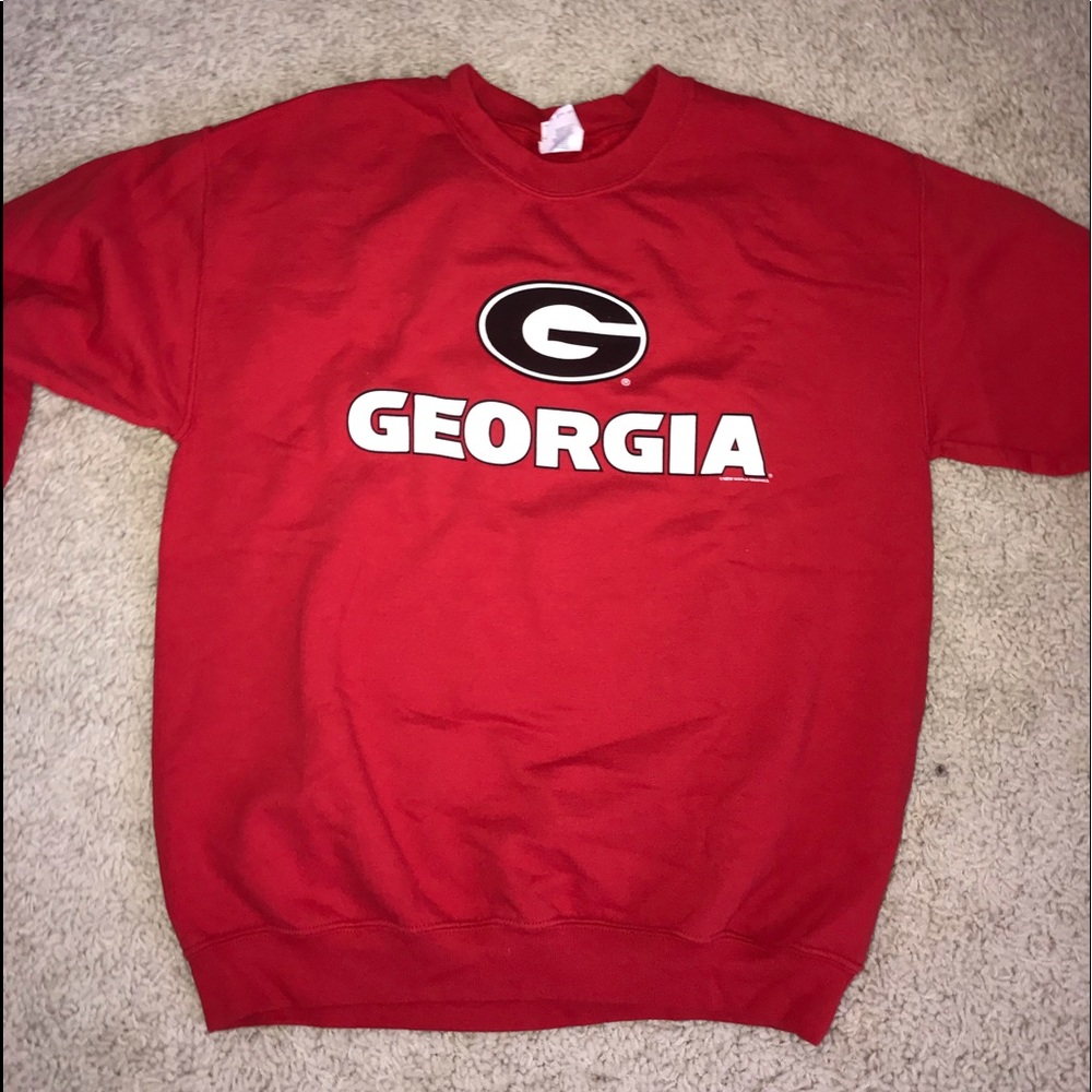 Red Georgia Crewneck